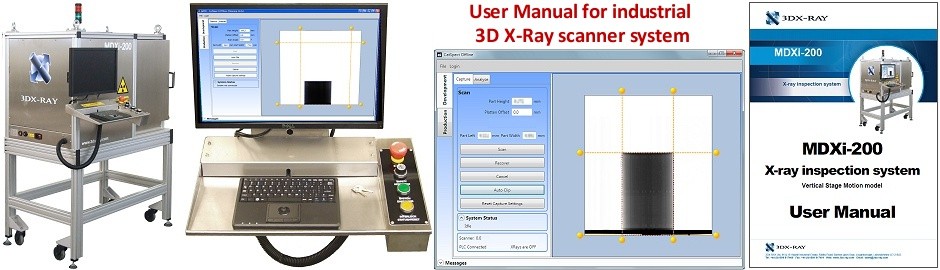 3D X-Ray System Manuals